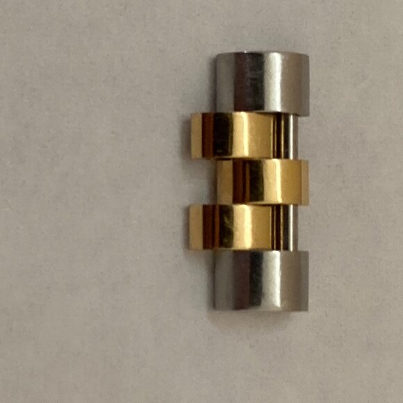 Rolex Jubilee Link 18K Yellow Gold Stainless Steel 15.5 mm Men's - Picture 2 of 5